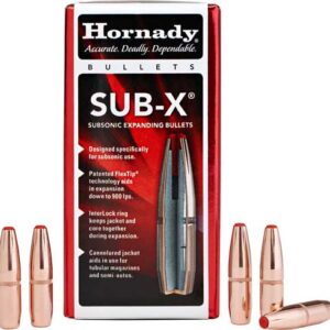 HORNADY BULLETS 45 CAL .452 - 395GR. SUBSONIC (450 BUSHMASTR