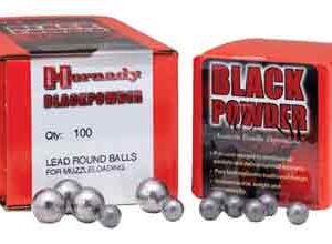 HORNADY .451 .44 CALIBER - ROUND BALL 100CT 25BX/CS