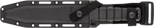 KA-BAR FIGHTER KNIFE 8" - STRAIGHT EDGE W/PLASTIC SHEATH