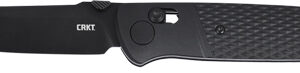 CRKT COUNTERPART 3.38" PLAIN - EDGE BLACKOUT CROSSBAR LOCK