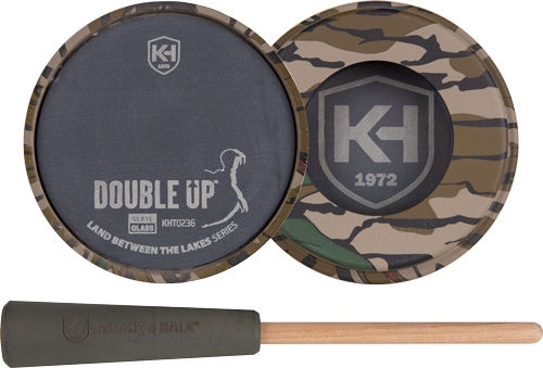 KNIGHT AND HALE DOUBLE UP POT - CALL SLATE/GLASS MO GREENLEAF