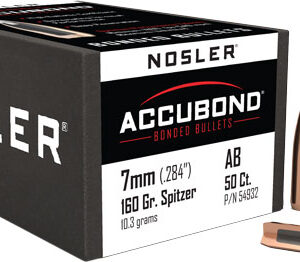 NOSLER BULLETS 7MM .284 - 160GR ACCUBOND 50CT