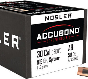 NOSLER BULLETS 30 CAL .308 - 165GR ACCUBOND 50CT