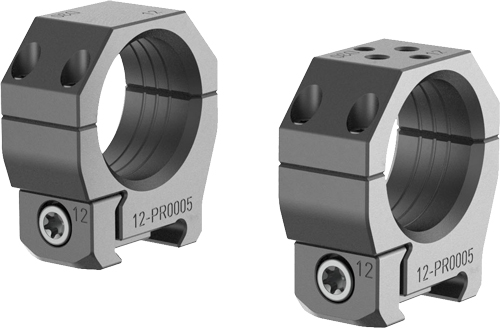 AUDERE SCOPE RINGS PSR 30MM - LOW BLACK