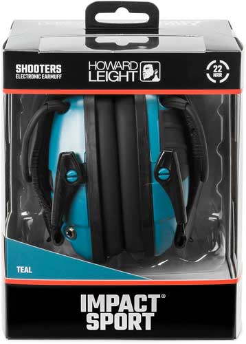 HOWARD LEIGHT IMPACT SPORT - TEAL ELECTRONIC MUFF NRR22 - Image 3
