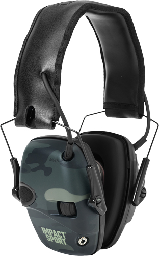 HOWARD LEIGHT IMPACT SPORT - MULTICAM BLACK ELEC MUFF NRR22