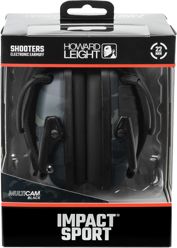 HOWARD LEIGHT IMPACT SPORT - MULTICAM BLACK ELEC MUFF NRR22 - Image 3