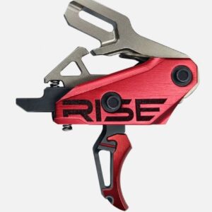 RISE TRIGGER REV 535 SLIDE AND - SNAP BUILT IN PINS BLACK RED