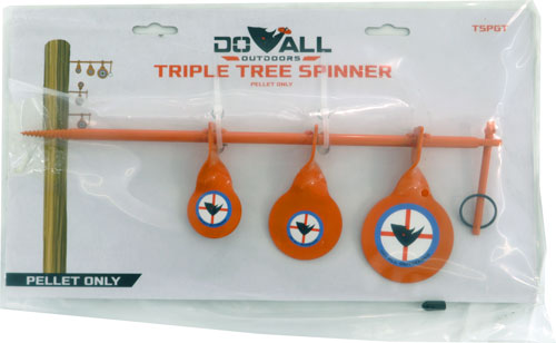 DO-ALL STEEL TARGET TRIPLE - TREE SPINNER AIRGUN - Image 2