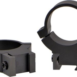 WARNE RINGS 7.3/22 1" HIGH - MATTE 3/8 OR 11MM DOVETAIL