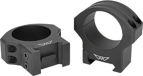 WARNE RINGS HYPERLITE 30MM - LOW MATTE ALLOY