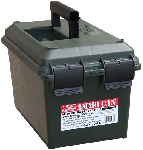 MTM AMMO CAN FOREST GREEN - LOCKABLE - Image 4