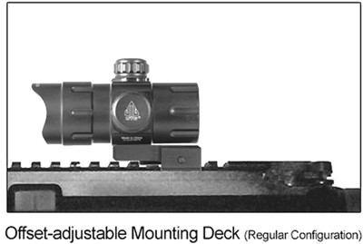 UTG RED DOT 4.0 MOA DOT 38MM - WITH INTEGRAL QD MOUNT - Image 5