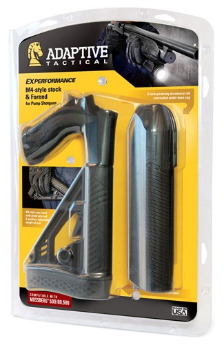 ADAPTIVE TACTICAL FOREARM/STK - MBERG 500/590/88 12GA BLACK - Image 2