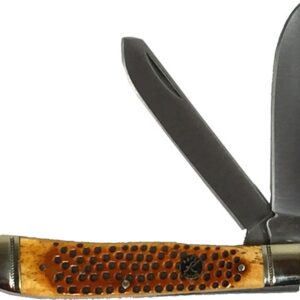ABKT ROPER PIT VIPER TRAPPER - CARBON 3.25" BLD JIGGED BONE