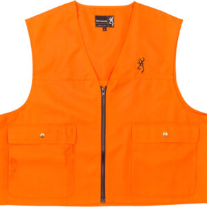 BROWNING SAFETY VEST BUCK - MARK LOGO BLAZE ORANGE MED