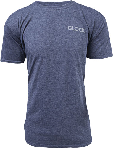 GLOCK OEM HEATHERED NAVY - PISTOL FLAG T-SHIRT LARGE - Image 2