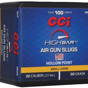 CCI HIGH BAR AIR PELLETS 22 - 30GR HP 100RD BOX 5BX/CS