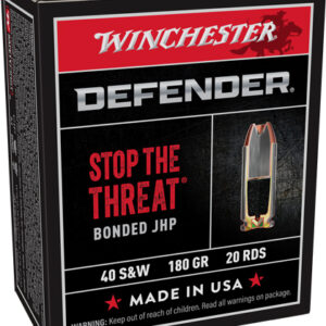 WINCHESTER SUPREME ELITE 40 SW - 165GR PDX1 DEF 20RD 10BX/CS