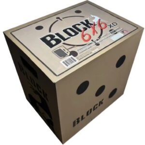 BLOCK TARGETS 6X6 XD TARGET - 6-SIDED BROADHEAD RATED