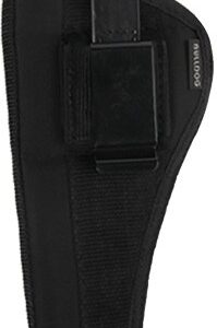 BULLDOG EXTREME SIDE HOLSTER - BLK W/MAG POUCH REV 2-2.5" BBL