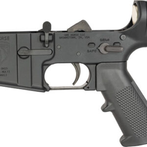 ONE HORSE AR15 COMPLETE LOWER - RECEIVER ALUMINUM BLACK