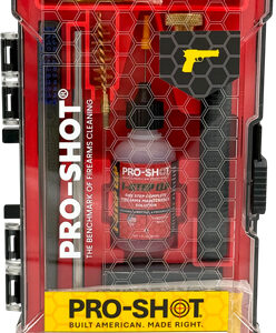PRO SHOT PISTOL CLEANING KIT - .38-.357/9MM