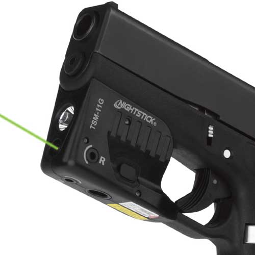 NIGHTSTICK SUB-COMP WEAPN LGHT - W/GRN LASER FOR GLOCK 42/43X - Image 2