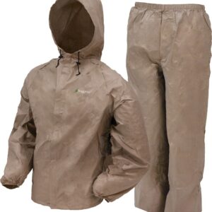 FROGG TOGGS RAIN SUIT MENS - ULTRA LITE 2 2X-LARGE KHAKI