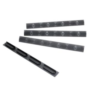 Ergo Modular Wedgelok Rail Covers Graphite Grey 4/ct