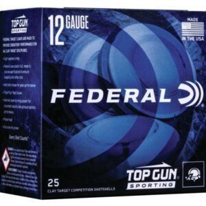 Federal Top Gun Sporting Shotshells 12 ga 2-3/4" 1 oz 1250 fps #8 25/ct