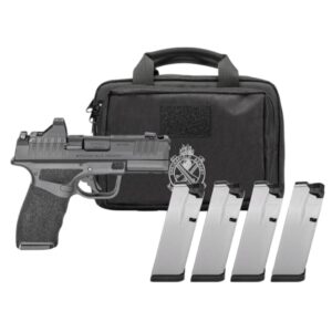 Springfield Gear Pac Hellcat Pro Comp OSP Handgun 9mm Luger 15rd Magazines(4) 4" Barrel Green Dot & Bag