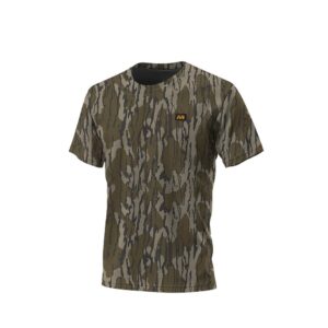 Muddy DV8 Ambush Lightweight Short Sleeve Shirt Mossy Oak Bottomland M