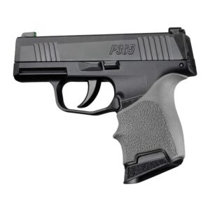 Hogue HandAll Beavertail Handgun Grip Sleeve for Sig Sauer P365 Slate Grey