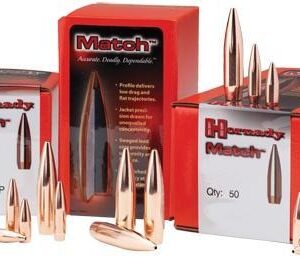Hornady Match Bullets .22 cal .224" 68 gr BTHP MATCH 100/ct