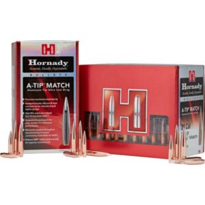 Hornady Aluminum Tip Rifle Bullets 7mm .284" 166 gr A-TIP Match 100/ct