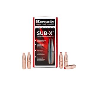 Hornady Sub-X Subsonic Expanding Bullets 30 Cal .308" 190 gr SUB-X 100/ct