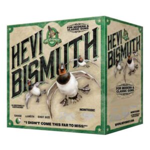 HEVI-Shot HEVI-Bismuth Shotshells 12ga 2-3/4" 1-1/4oz 1450 fps #6 25/ct