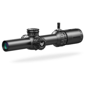 Swampfox Arrowhead LPVO Series Rifle Scope 1-10x24 30mm SFP Green IR MOA  Black