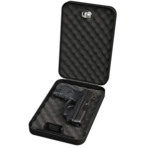 Bulldog Personal Safe with Key Lock & Security Cable