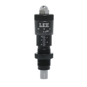 Lee Carbide Factory Crimp Micrometer Seater Adapter .380/9mm Luger/.40 S&W/10mm