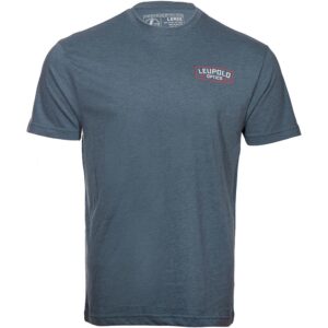 Leupold Badge Short Sleeve Shirt Indigo L