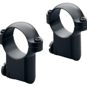 Leupold 2-Piece Solid Steel Ringmounts - Ruger No. 1 & 77/22 30mm High Gloss Black