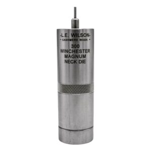 Wilson Stainless Neck Sizing Die Interchangeable Bushing Type 6.5 PRC Bushing Sold Separately