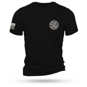 Nine Line Sig Sauer Logo Short Sleeve Shirt Black L