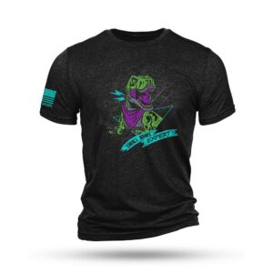 Nine Line T-Rex Short Sleeve Shirt Black Triblend 2XL