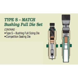 Redding Type S Match Bushing Full Die Set .24 Nosler