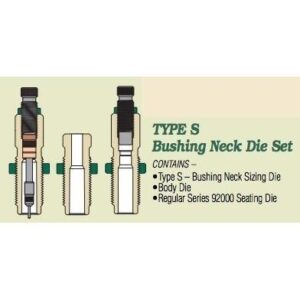 Redding Type S Bushing Neck Die Set .24 Nosler