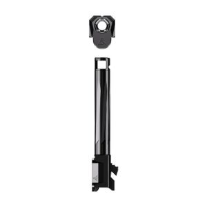 Radian Afterburner and Ramjet Micro Compensator and Ported Handgun Barrel for Glock G43 Black