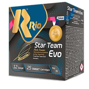 Rio Star Team Evo Spreader 28 Shotshells 12ga 2-3/4" 1oz 1250 fps #8.5 25/ct